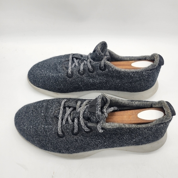 Allbirds Merino Wool Runners Lace Up Sneakers Shoes Mens Size 11 Natural Gray - Picture 15 of 16